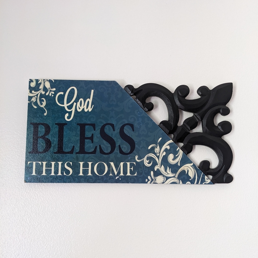 God Bless this Home Wall Art
